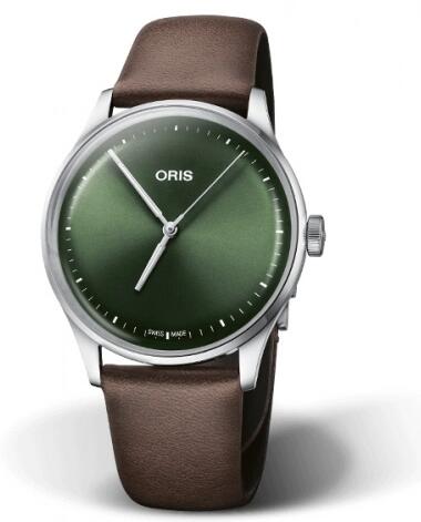 Oris Artelier S 38 Stainless Steel Green Replica Watch 01 733 7762 4057-07 5 20 70FC